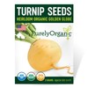 Organic Turnip Seeds (Golden Globe) - Approx 500 Seeds -