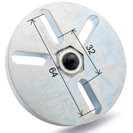 Easyboost Flywheel Puller 2 and 3 Holes Flywheel Puller for Scooter 50 cc Gear Moped Yamaha Aerox Mach-G MBK Booster Bw's AM6 Derbi for Ignition PVL MHR MVT Stage6 Italkit