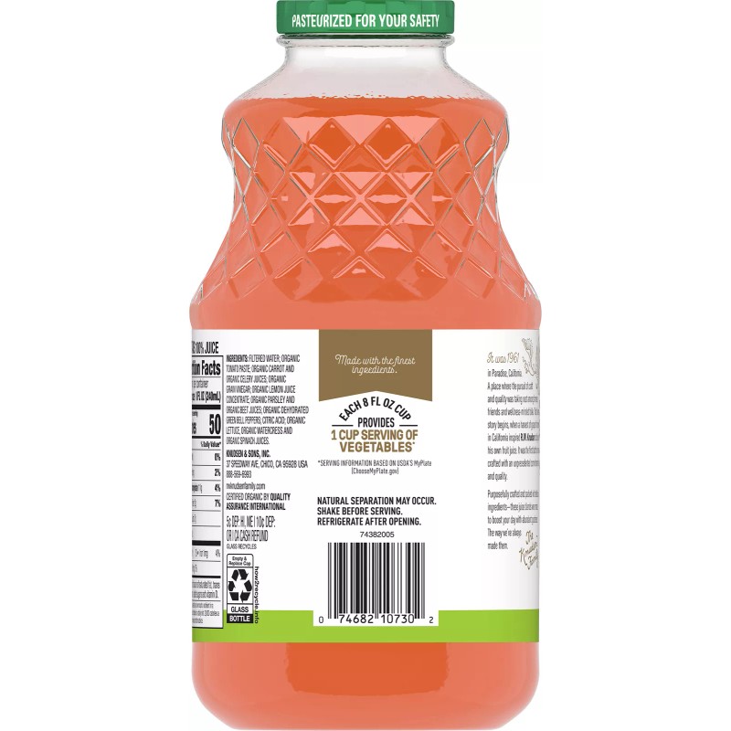 R.W. Knudsen Family Knudsen Juice Very Veggie Less Sodium 32