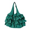 Laruis Folding Eco Bag, Lightweight, Compact, Cute, Stylish, Ruffles, Foldable