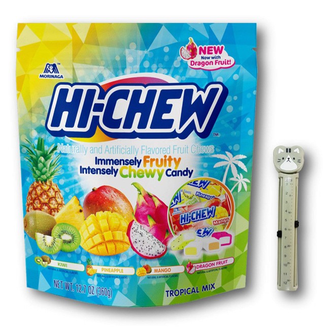 Hi-Chew Tropical Mix Stand Up Pouch, 12.7 Oz