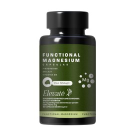 Functional Magnesium con 7 MAGNESIOS para Hombres y Mujeres | 90 Cápsulas con 800 mg por Porción | Magnesio Complex para Bienestar General con Glicinato y Citrato de Magnesio