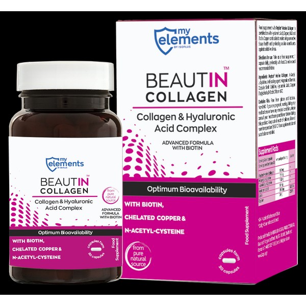 My elements- Isoplus BEAUTIN COLLAGEN BIOTIN 30caps