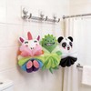 PHOGARY 3 Pack Bath Loofahs, Shower Sponge Balls Animal Mesh