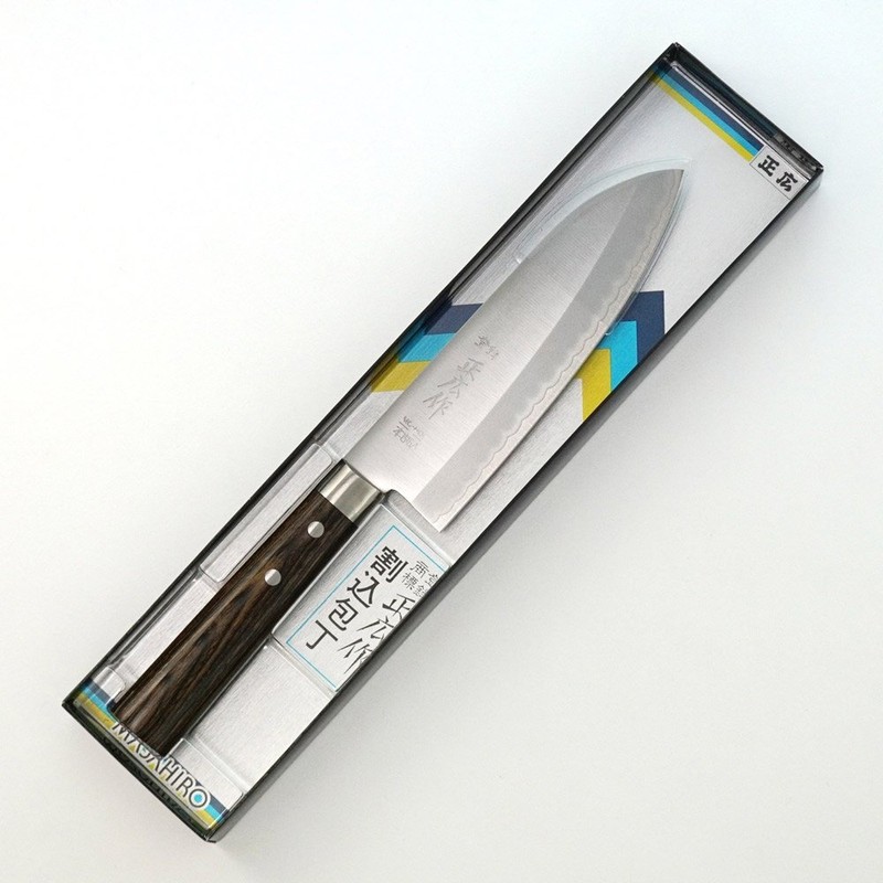 正広作 MC割込包丁 MC-800 三徳型 165mm 10381