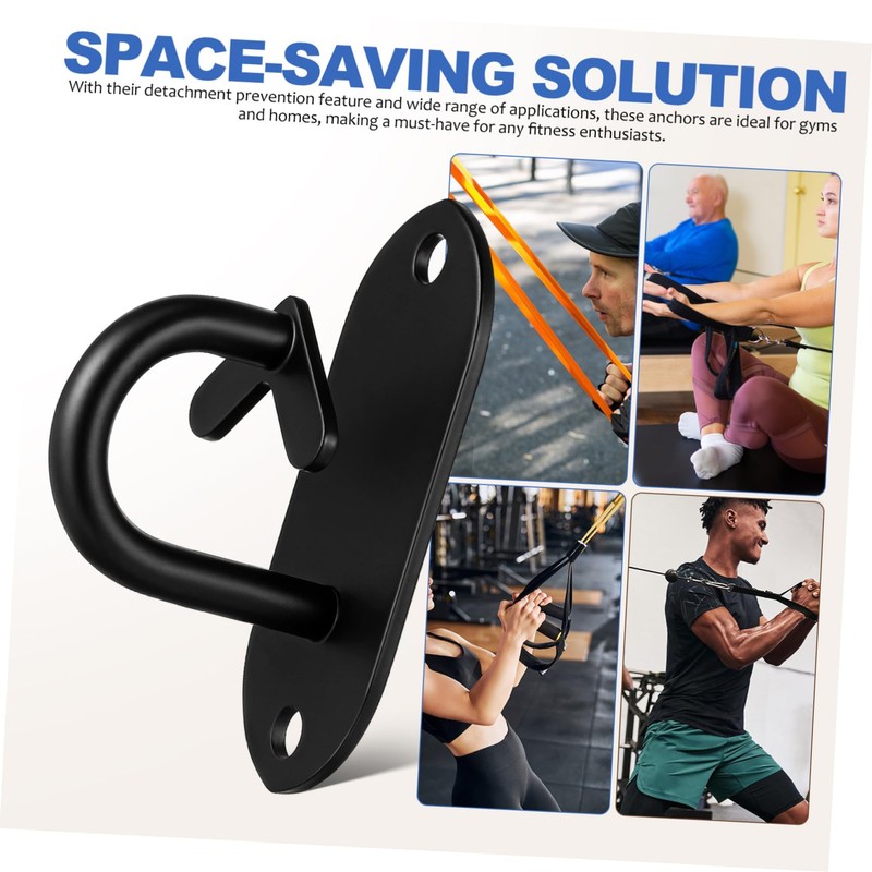 SAFIGLE 2pcs Heavy Duty Ceiling Hangers for Resistance Bands Versatile