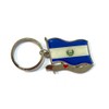 PRK 14 El Salvador Flag Keychain – Elegant Salvadoran National