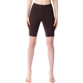 Bellivalini Women's Short Cotton Leggings BLV50-200, brown