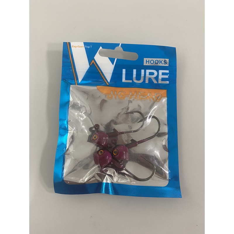 Perfect Walking Head 0.4 oz (10 g) Purple/Head Black