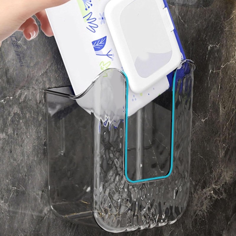 2 pcs Wipes Dispenser Box, Kitchen Storage Dispenser Refillable Wipes