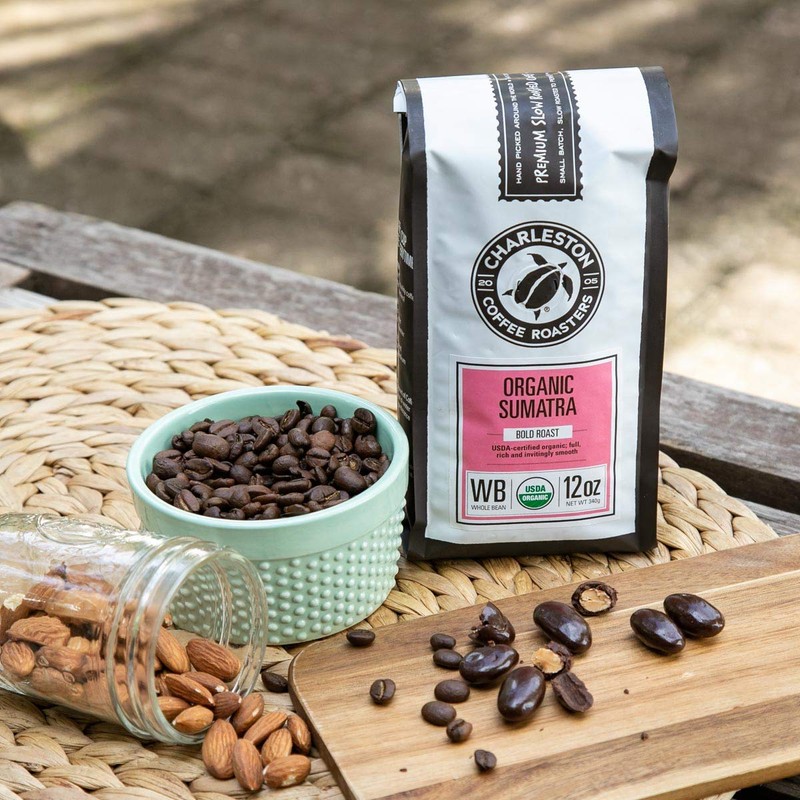 Charleston Coffee Roasters | Specialty Organic Whole Bean Bag |