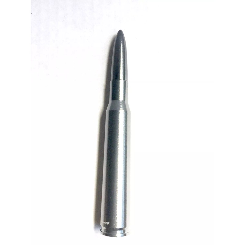 VMS RACING Gunmetal Bullet Antenna for Chevy Silverado and GMC