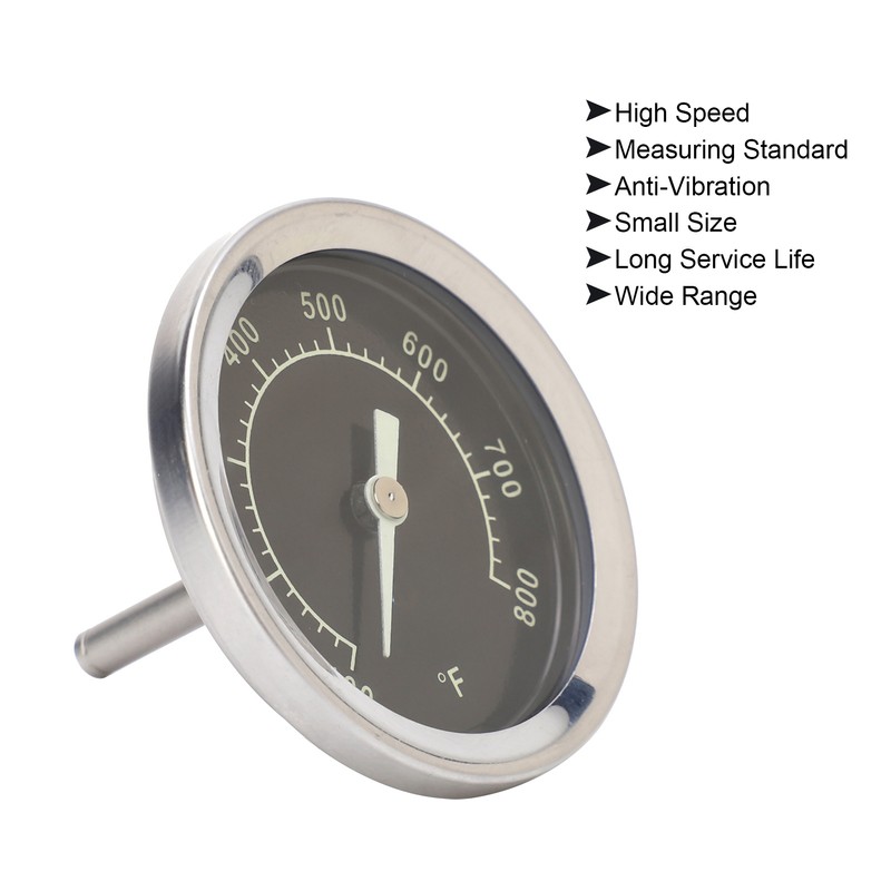 TSBX59 IP55 100800℉ Stainless Steel Barbecue Grill Oven Thermometer Heat