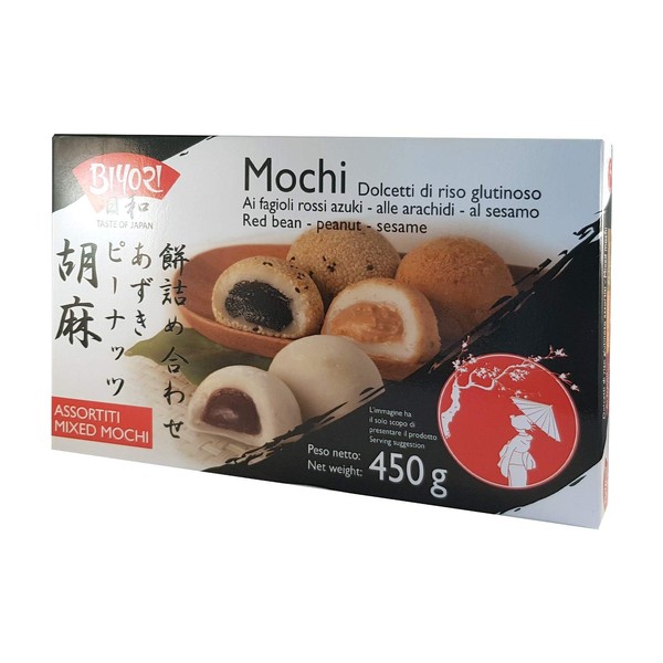 Mochi Doux Japonais Mixte Mixte Mixte - Biyori 450g