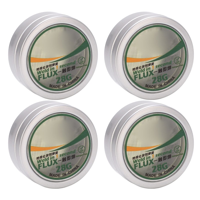 4 Pcs Soldering Tip Refresher Clean Paste Efficient Cleaning Deoxidizing