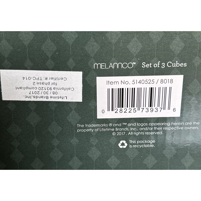 Melannco Floating Square Cube Shelves White for Bedroom Living Room