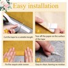 Shihanee Sequin Aisle Runner for Wedding Glitter Rug with Carpet