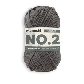 Myboshi Crochet and Knitting Yarn, Model No. 2, with Kapok Fibre, Light Yarn