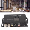 TV Link Modulator Adjustable Support PAL NTSC AV to RF