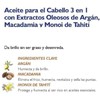 Terramar ACEITE PARA CABELLO 3 EN 1 con extractos oleosos