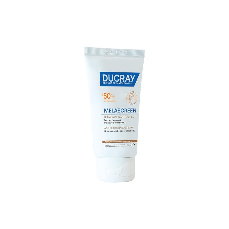 DUCRAY, Melascreen Cuidado Global para Manos, FPS 50+, Protección Solar