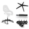 Sytopia Office Chair Base Replacement Bundles, Heavy Duty 2500LBs, Reinforced