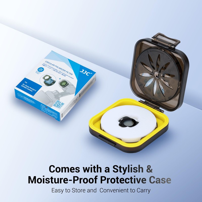 JJC Magnetic CPL Polarising Filter Compatible with DJI Osmo Pocket