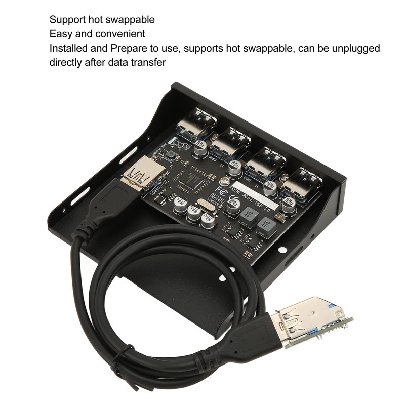 ciciglow PCIE to USB 3.0 PC Faceplate, 3.5 Inch PC