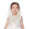 PAMOR Infinity First Communion Veils for Girls Lace Chapel Veil