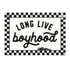Long Live Boyhood Banner Boy Room Decor, Banner Flag 28.5x20