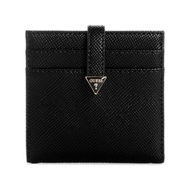 GUESS Laurel II Tab Card Case, Black