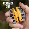 Smith’s 51176 Stainless Steel 2-Step Knife Sharpener | Yellow |