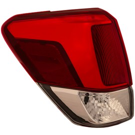 HEADLIGHTSDEPOT Outer Tail Light Left Driver Side Compatible With Subaru Forester 2019-2024 CAPA Certified