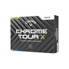 CALLAWAY Golf Chrome Tour X Golf Balls (White, Standard)