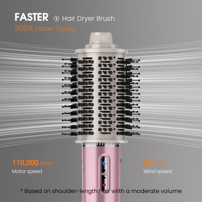 Remington Hot Air Brush, Ionic Technology, 110,000 RPM Motor, Ceramic