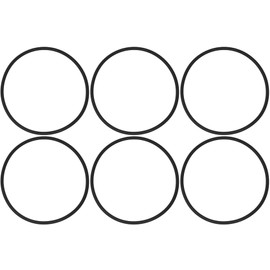 AppliaFit 6-Pack O-Rings Compatible with Whirlpool WHKF-C8 for WHKF-DWHV, WHKF-DWH & WHKF-DUF Water Filter Housings
