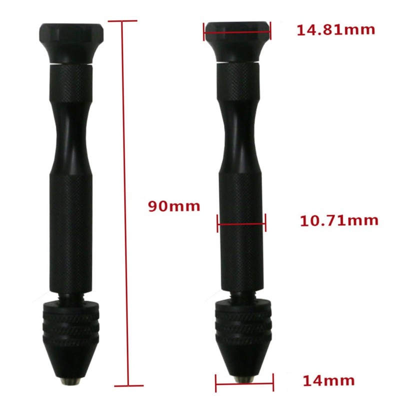 COHEALI Vise Hand Drill with Chuck Jaw Hardened for Jewelry