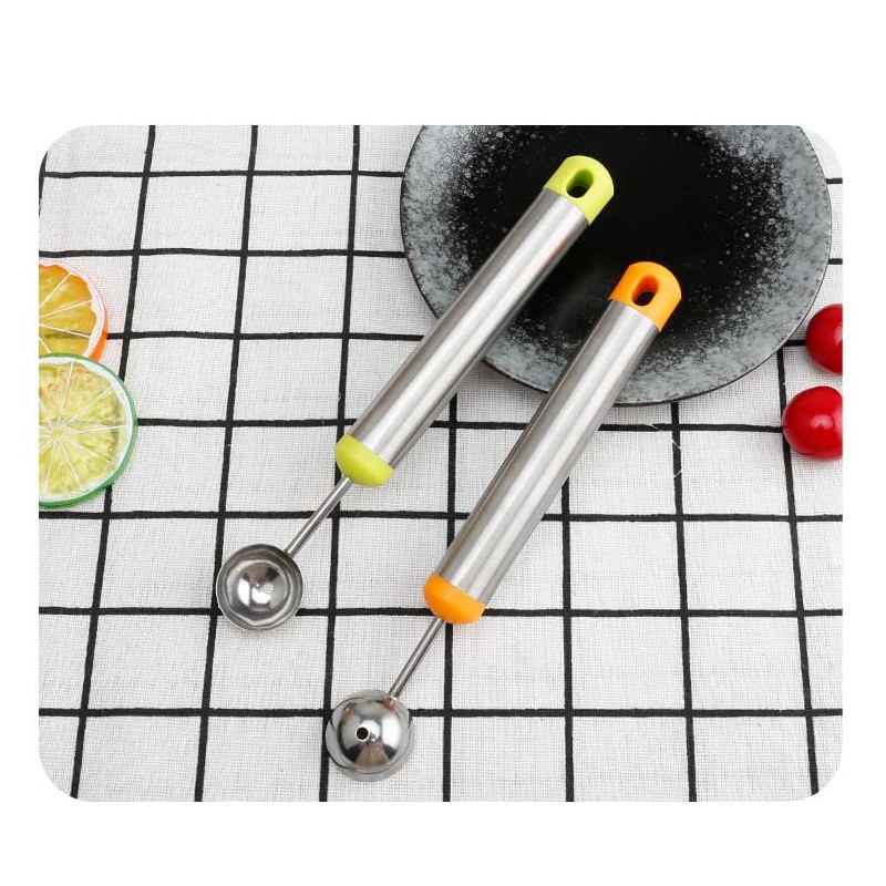 Fruit Spoon, Carving Tool, Hollower, Fruit Decorator, Multi-functional, Stainless Steel,