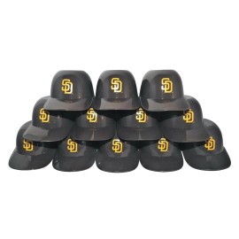 Lot of (12) SAN DIEGO PADRES Ice Cream SUNDAE HELMETS New Baseball Mini Bowl