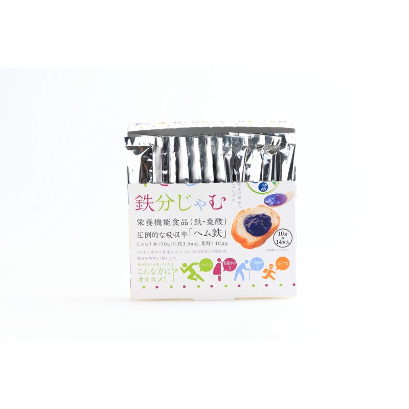 やさしい鉄分じゃむスティック（ブルーベリー） (14本入)