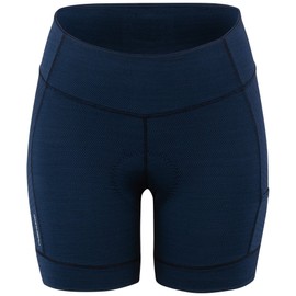 Louis Garneau, Women's Fit Sensor Texture 5.5 Shorts, Dark Night, XL