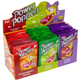 Regal Power Poppers Exploding Candy, 5.5 g (Pack of 48)