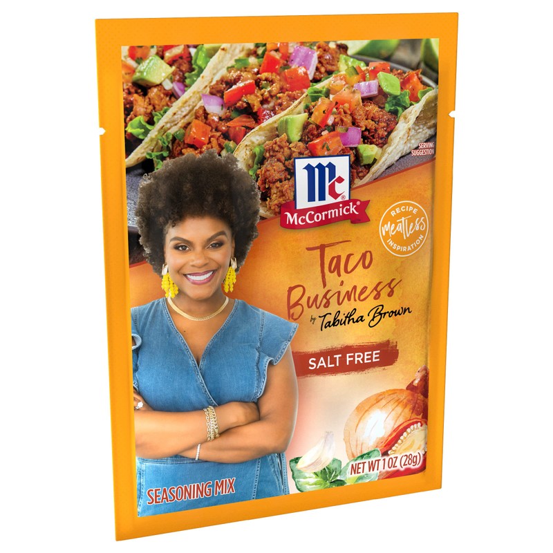 McCormick Taco Business Seasoning Mix by Tabitha Brown, 1 oz