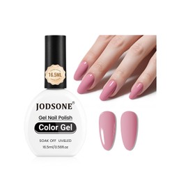 JODSONE 16.5ml Gel Nail Polish Dark Pink Gel Polish Soak Off Led Gel Polish Nail Art Manicure Salon DIY at Home