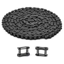 CO-Z 41 Roller Chain for Electric Gate Openers with 2 Connecting Links 10' Chain
