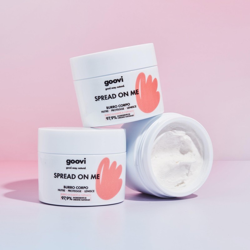 Goovi Spread on Me Burro Corpo Nutriente e Protettivo, 150