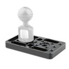 CAMVATE Multi-Purpose Mount Cheese Plate with Rosette Standard 3/8" Thread