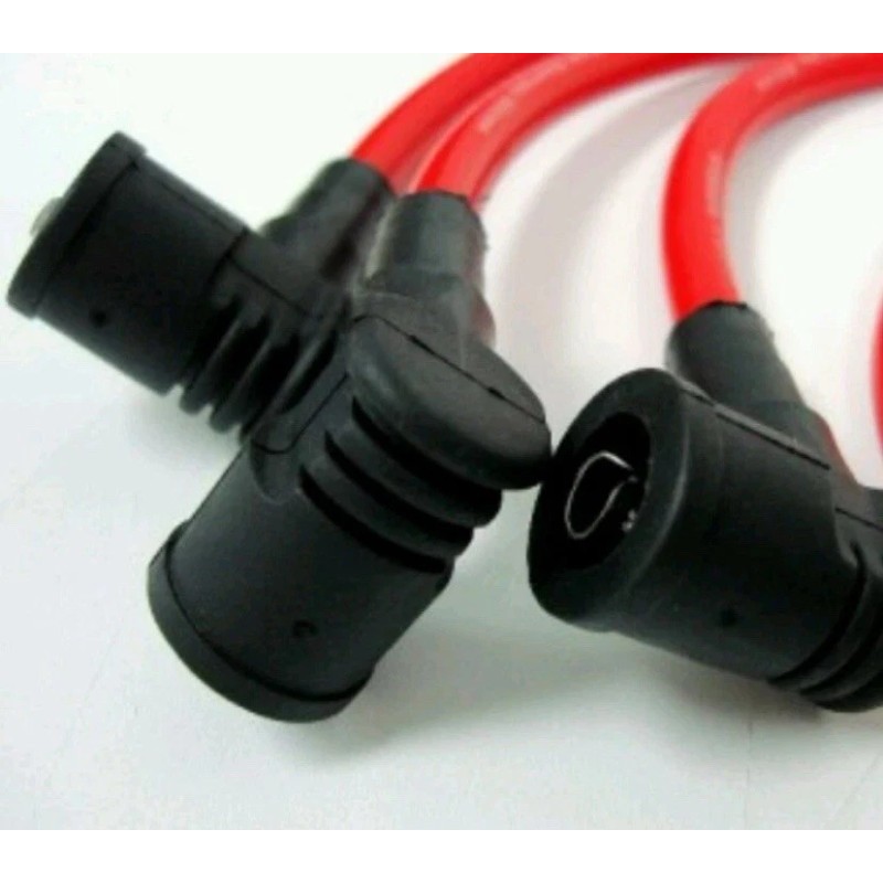 VMS RACING RED SPARK PLUG WIRES FOR ACURA INTEGRA DOHC
