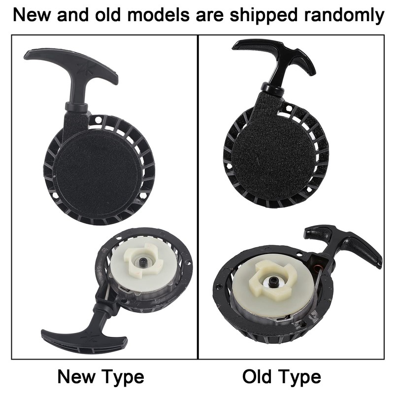Qiilu Mini Pocket Pull Start Starter Aluminium Alloy Manual Pull