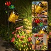 Ostritec Solar Lights Outdoor, Solar Watering Can with Cascading Lights,